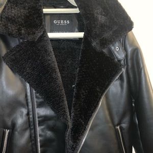 Guess leather jacket